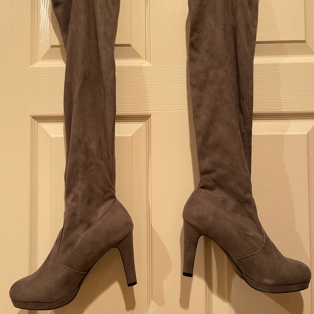 Above the knee boots